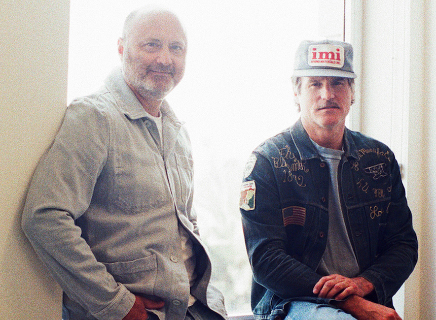 Denim designer Loren Cronk and L’Agence CEO Jonny Saven